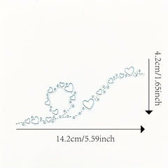 1pc Metal Cutting Dies Stencils DIY Scrapbook Letter Flowers Love