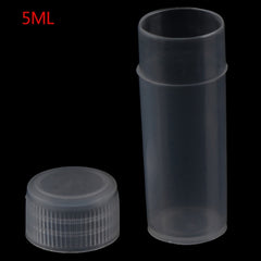 100pcs 5ml Plastic Bottles for School Chemistry Supplies