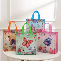 12 Pcs Butterfly Party Favors Gift Bags Thank You For Fluttering By Paper Bags