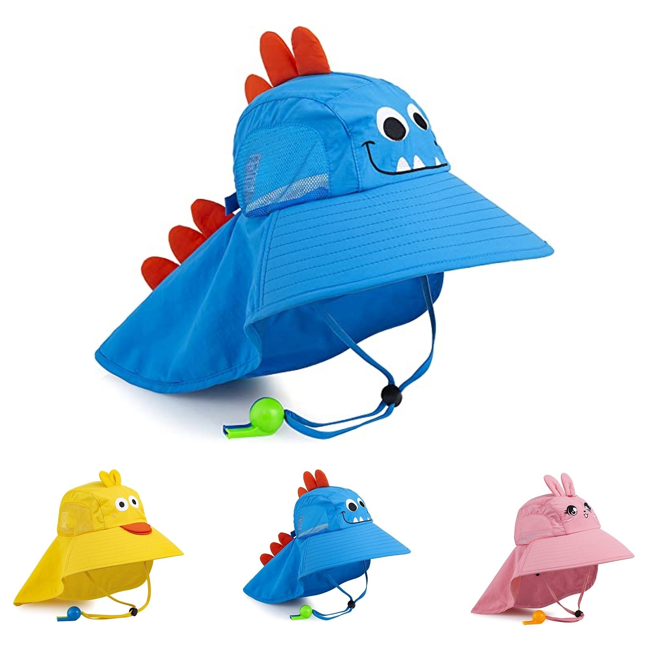 Boys Cartoon Fisherman's Hat with UV Protection