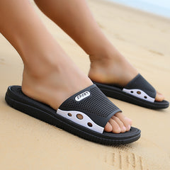 Men's Outdoor PVC Polyester Slippers