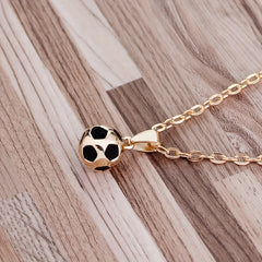 Stainless Steel Soccer Keychain - Ideal for Car or Bag - Great Gift