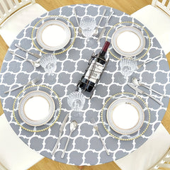 Polyester Elastic Table Cover Stretchable and Washable