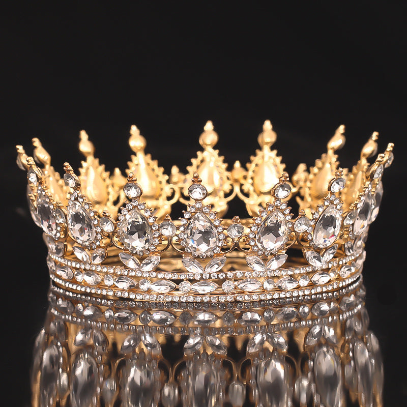 Bridal Tiara Crown Rhinestone Prom Wedding Hair Jewelry