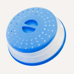 Collapsible Microwave Splatter Cover Silicone Fresh-keeping Cover 10.43x3.15