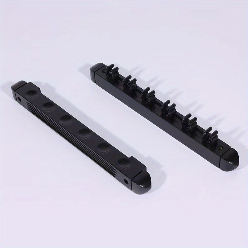 Hardwood Wall Mounted Cue Rack Organize Your Pool Sticks