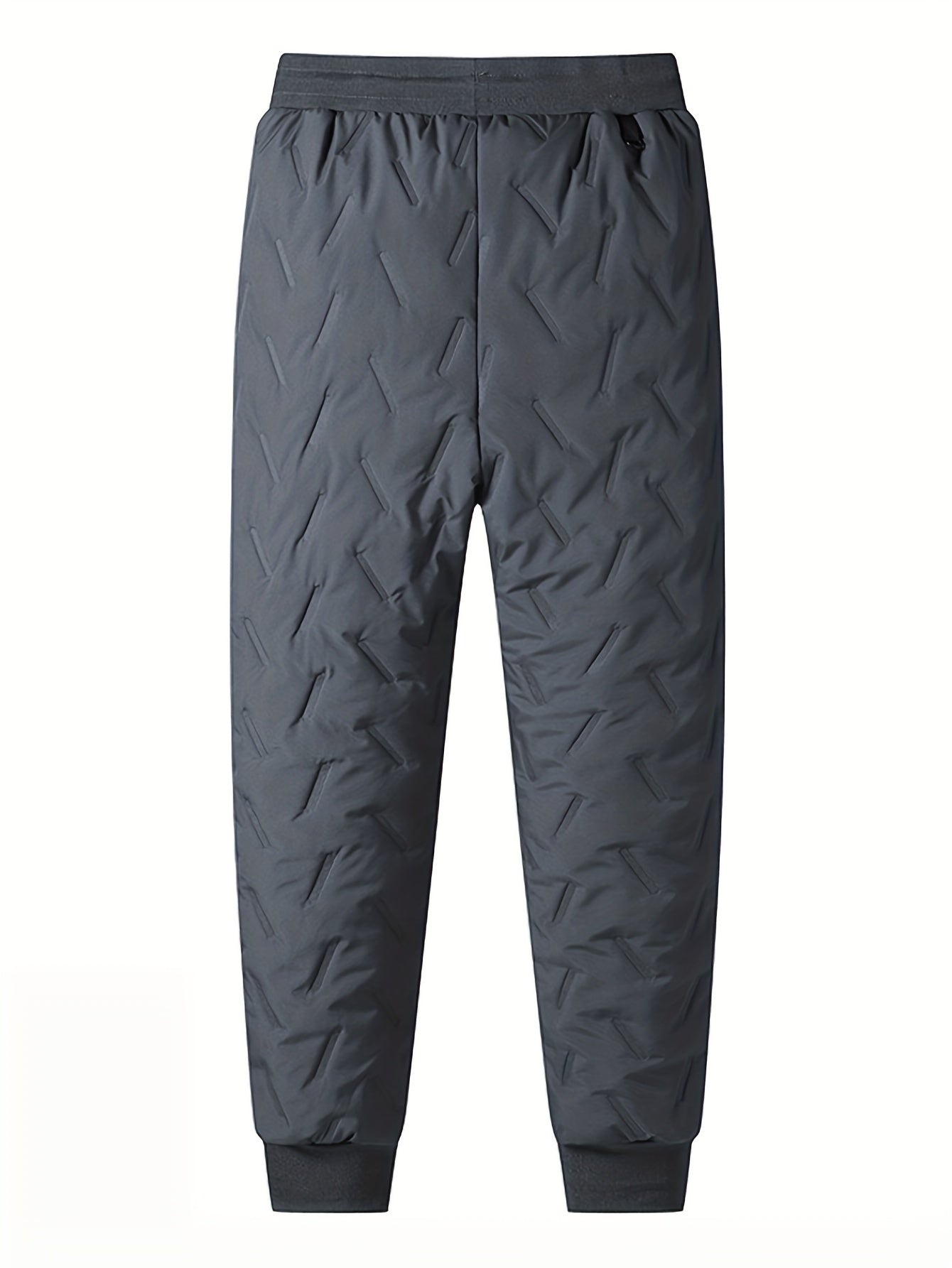 Men's Fleece Sports Joggers Casual Waterproof Thermal Pants