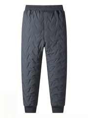 Men's Fleece Sports Joggers Casual Waterproof Thermal Pants