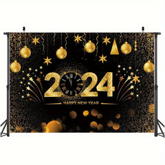 Year Banner Hanging Cloth Year Party Decoration Supplies