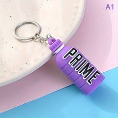 Drink Bottle Keychain Water Bottle Keyring Bag Pendant