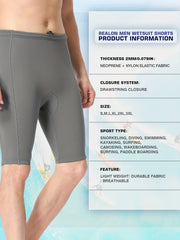 REALON 2mm Neoprene Wetsuit Pants For Men And Women