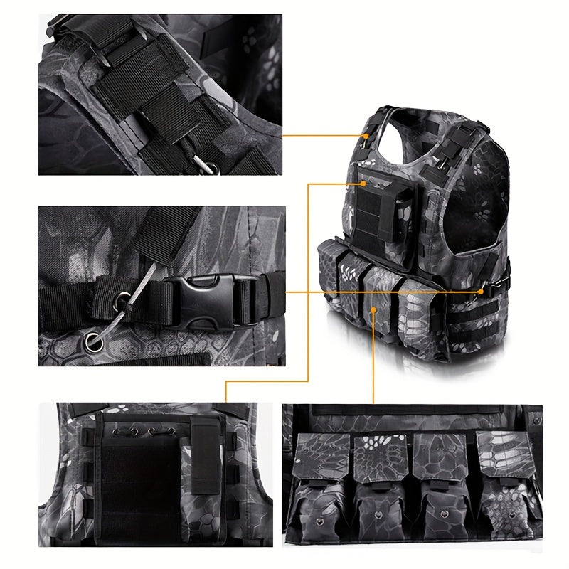 Men's Airsoft Training Vest Quick Release