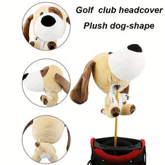 Puppy Shape Golf Club Driver Headcovers for Outdoor Activities