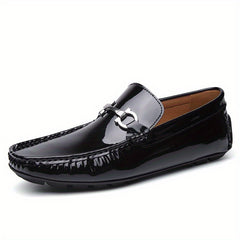 Men's Moccasin Loafer Shoes Slip On Comfy Non-slip