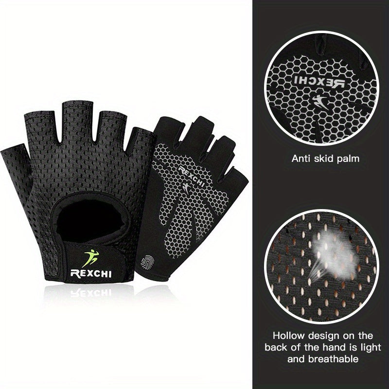 Breathable Non-slip Workout Gloves for Men and Women