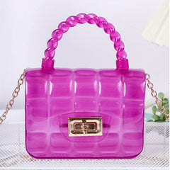 Girls Transparent Crossbody Small Bag Princess Handbag
