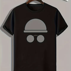 Geometry Print Men's Graphic T shirt Casual Comfy Tees For Summer