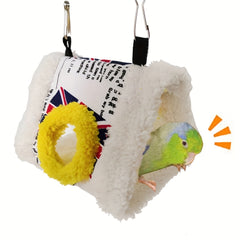 Small Pet Hammock Parrot Bird Nest Soft Warm Tent Small Animal Sleeping Bag