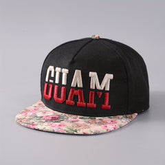 Hip Hop Letter Embroidered Baseball Cap for Band Performance