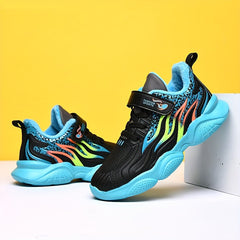 Boys' Casual Fleece Sneakers - Anti Slip Warm Shoes