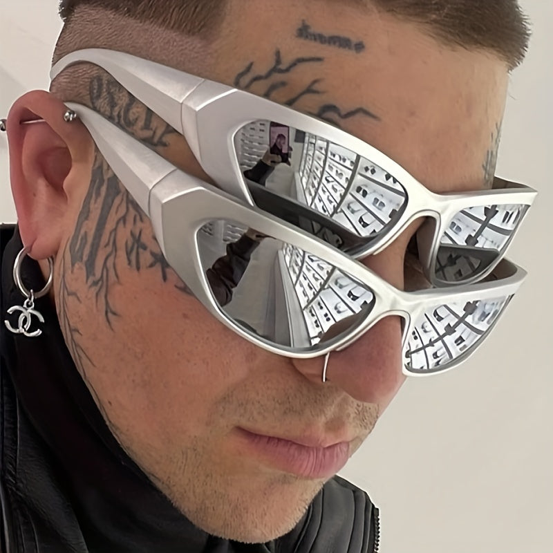 Stylish Street Metal Hinge Sunglasses UV Protection