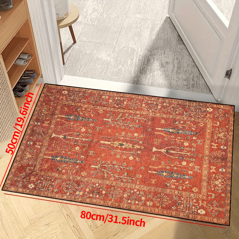 Boho Print Non-slip Rug Washable Carpet for Living Room Bedroom