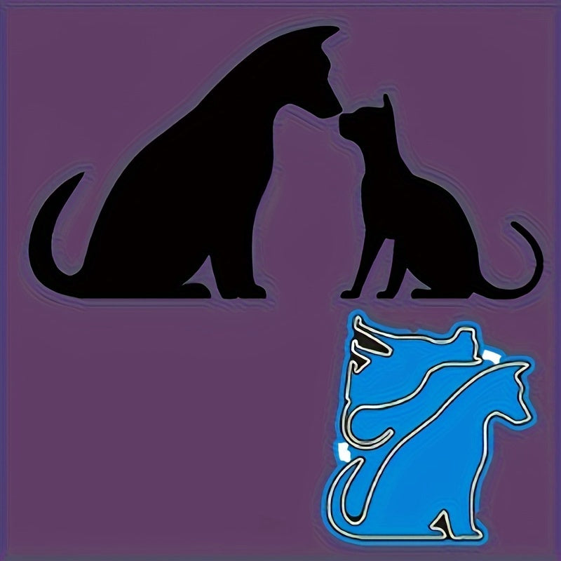 1pc Metal Cutting Dies Stencils for DIY Scrapbook Cat Dog Card Making