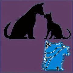 1pc Metal Cutting Dies Stencils for DIY Scrapbook Cat Dog Card Making