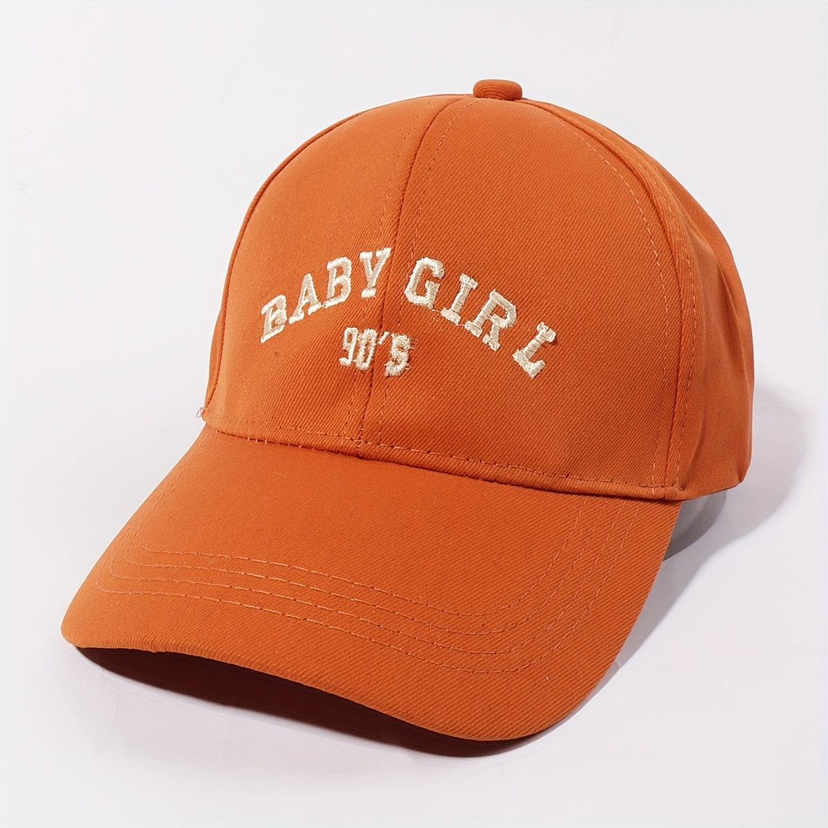 Coffee Embroidered Baseball Cap Breathable Dad Hat For Women