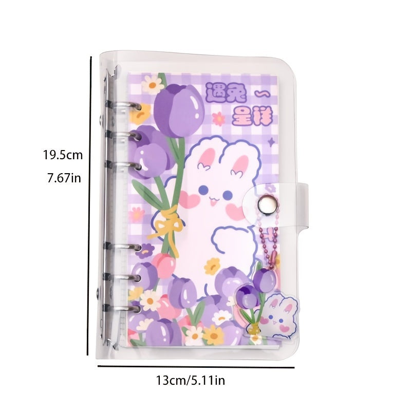 Cute Cartoon Detachable Notebook, Waterproof, 50 Grid Pages, 50 Line
