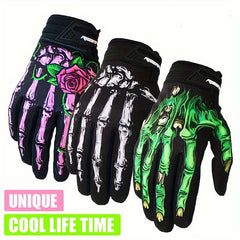 Off-road Full Finger Gloves Touch Screen Wind Cold Resistant