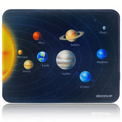 EXCOVIP Solar System Anime Mouse Pad Non-slip Learning Office Collecti