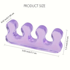 Gel Toe Separators for Nail Polish - Pedicure Tool