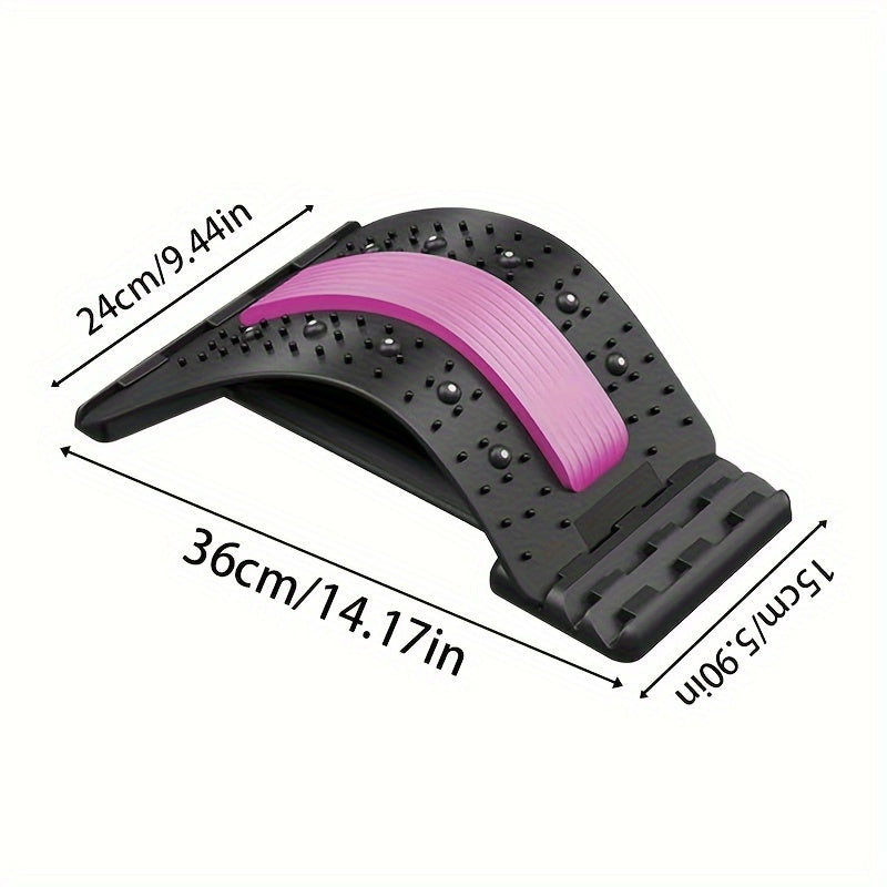 Lumbar Spine Relaxation Board Back Stretcher Adjustable Waist Relax Board