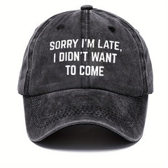 Vintage Baseball Cap Men Women Sun Hat Trucker Hat Outdoor Fishing Hiking