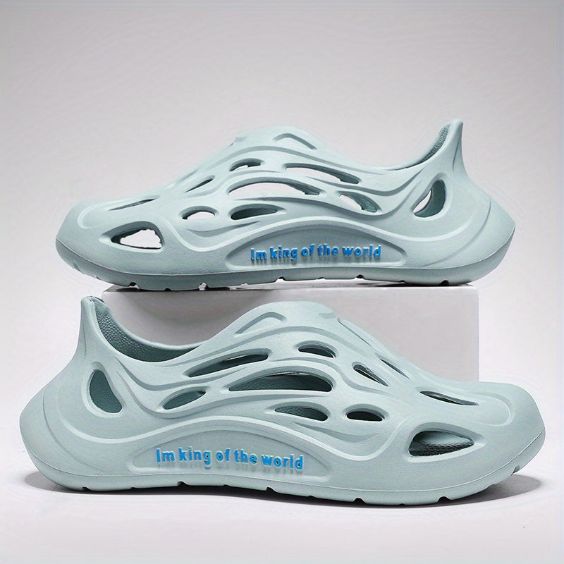 Men's Minimalist Alphabet Detail Lightweight Foam Runner