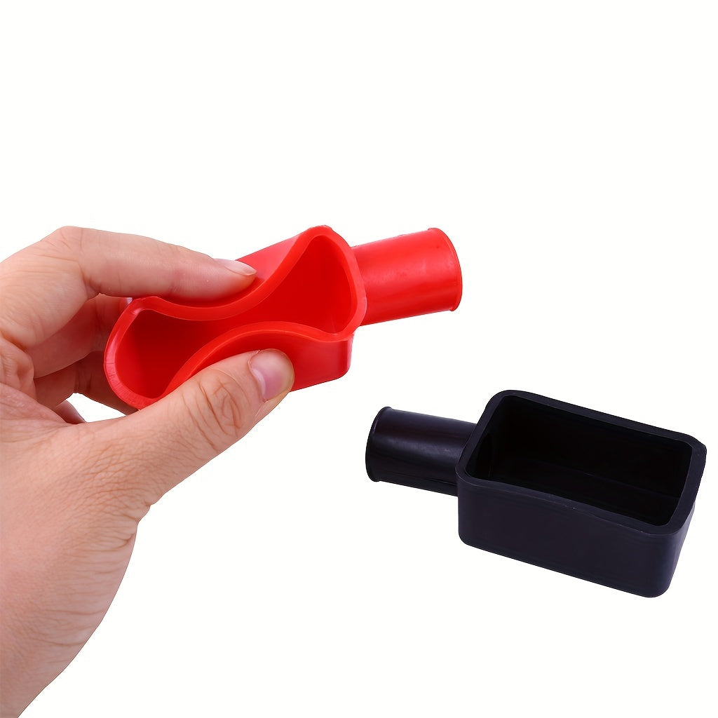 1 Pair Auto Terminal Covers Cap Boot Isograde Protector Batteries Accessories