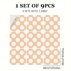 Nordic Style Printed Floor Stickers Non-slip Waterproof Decal Vinyl Stickers