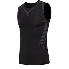Men's Quick Dry Sleeveless Fitness Top for Running and Training