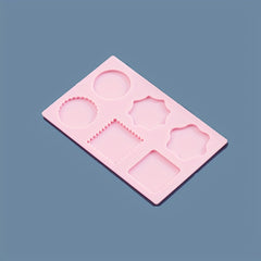 6 in 1 Wax Seal Stamp Mold Silicone Seal Wax Fixer Mold Envelope Card Invitation