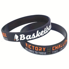 Basketball Believe You Can Silicone Wristband