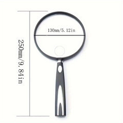 Handheld Magnifying Glass for Elderly Reading, Large HD Mirror Glass