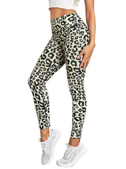 Leopard High Waist Yoga Leggings for Women