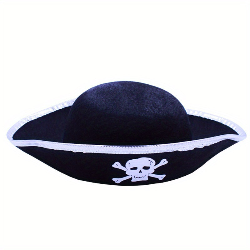Pirate Captain Hat Cosplay Stage Hat Performance Props Halloween Masquerade