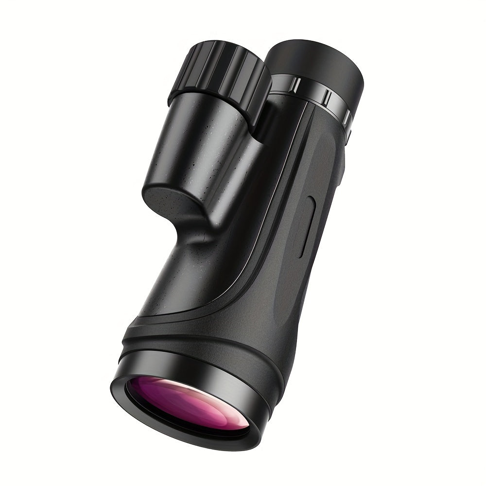 12x50 Waterproof ED Monocular Telescope - Zoom Capable, Lightweight Handheld
