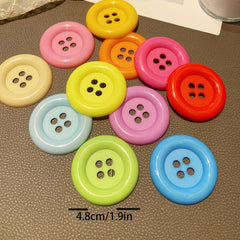 10pcs 4 Large Toy DIY Decorative Button Random DIY Clothing Decoration