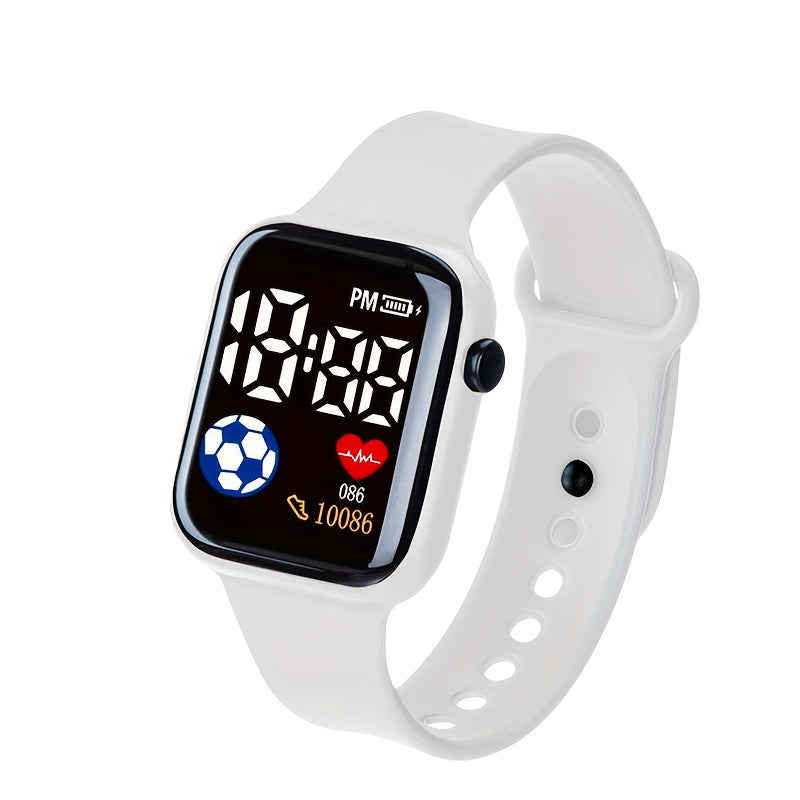 3pcs Football Themed Digital Watches Set