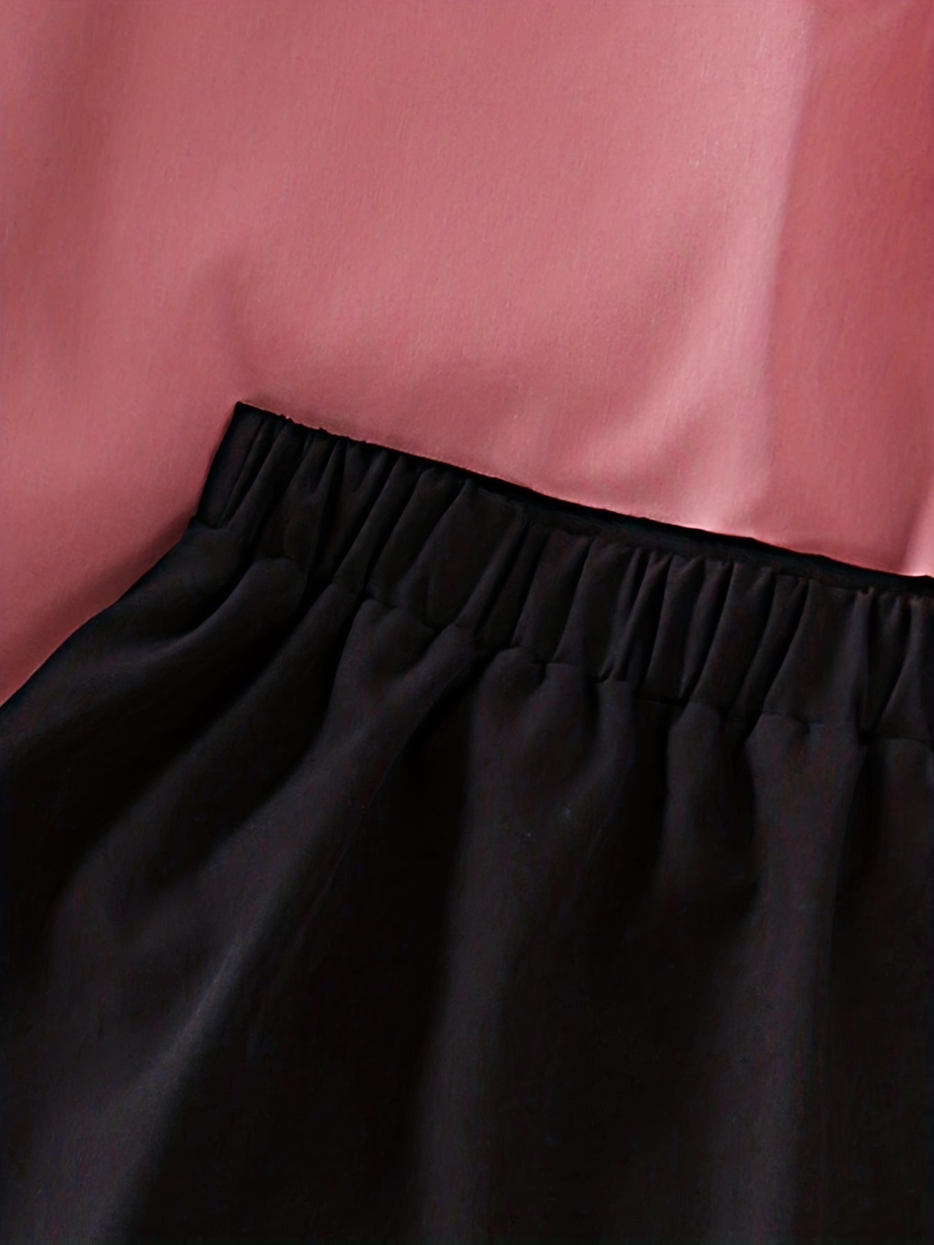 Girl's Pleated Top & Skirt Set Casual Outfits for Spring
