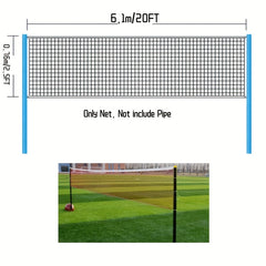 Portable Badminton Net Stand Easy Setup Durable Backyard Games