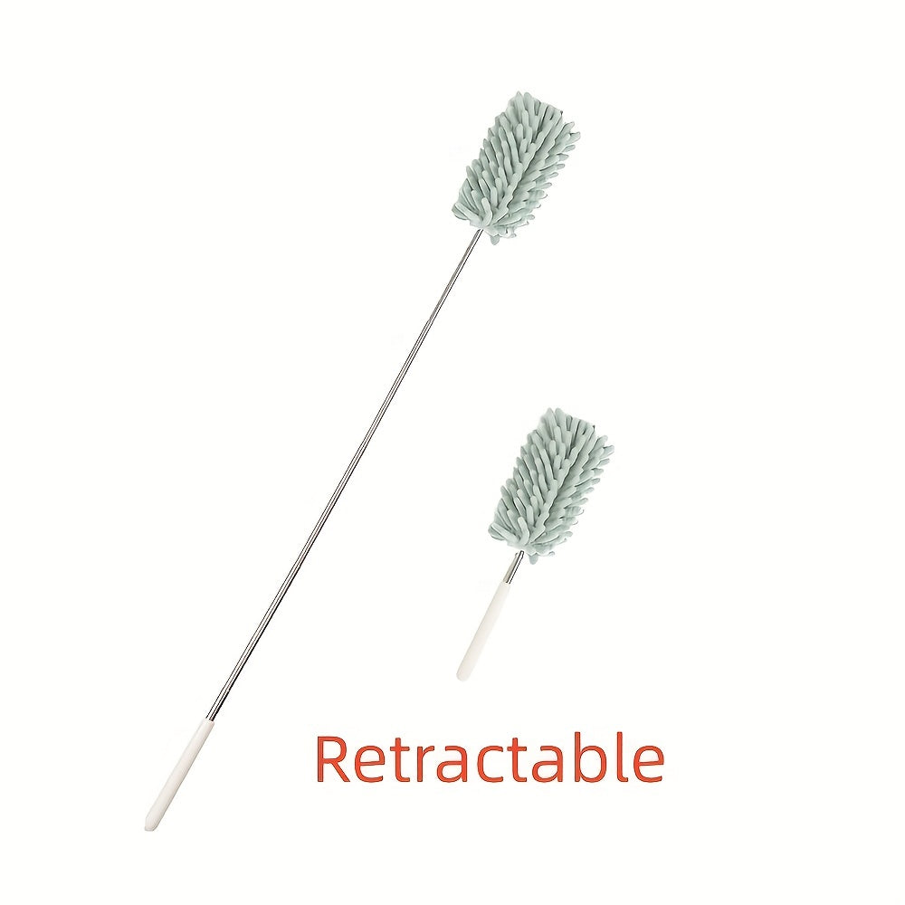 Retractable Feather Duster for Easy Cleaning - Washable & Reusable